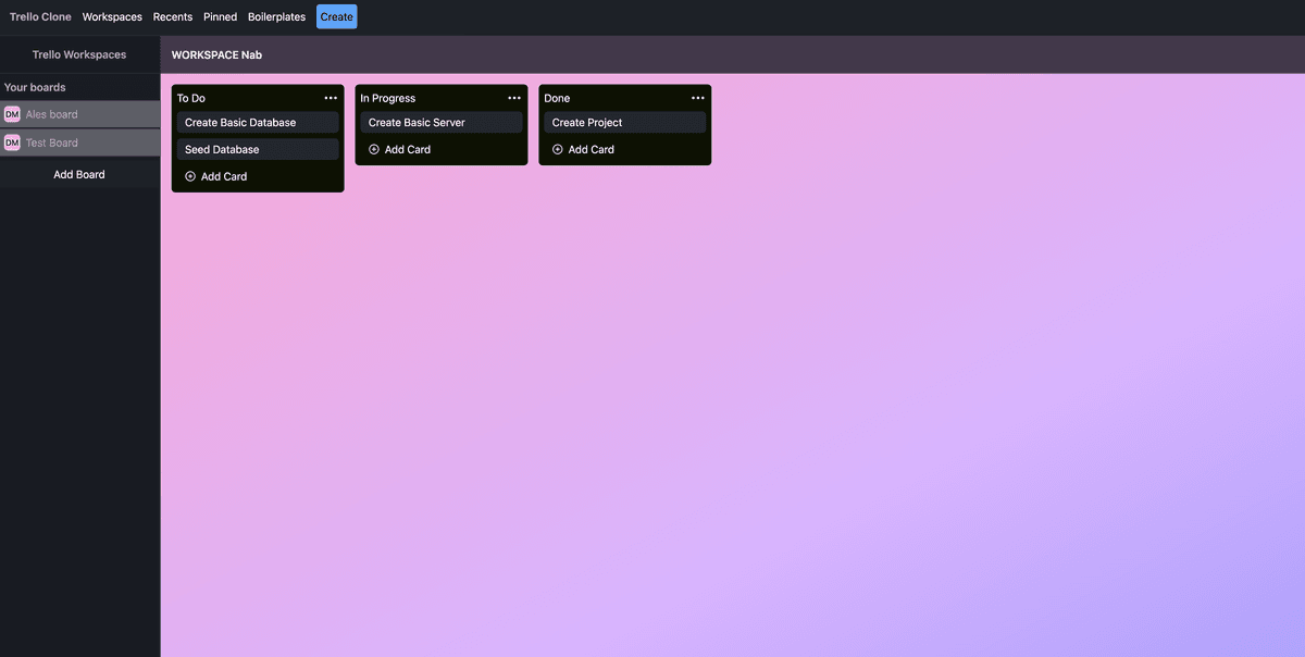 Trello Clone
